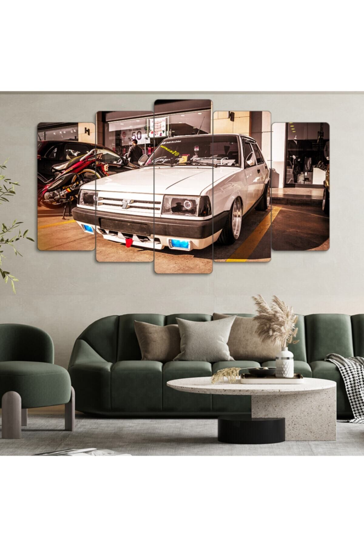 Tofaş Şahin - 5 Parçalı Tablo