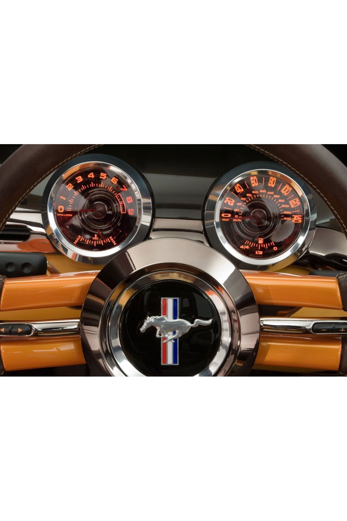 Araba Retro Ahşap Duvar Poster 20x30