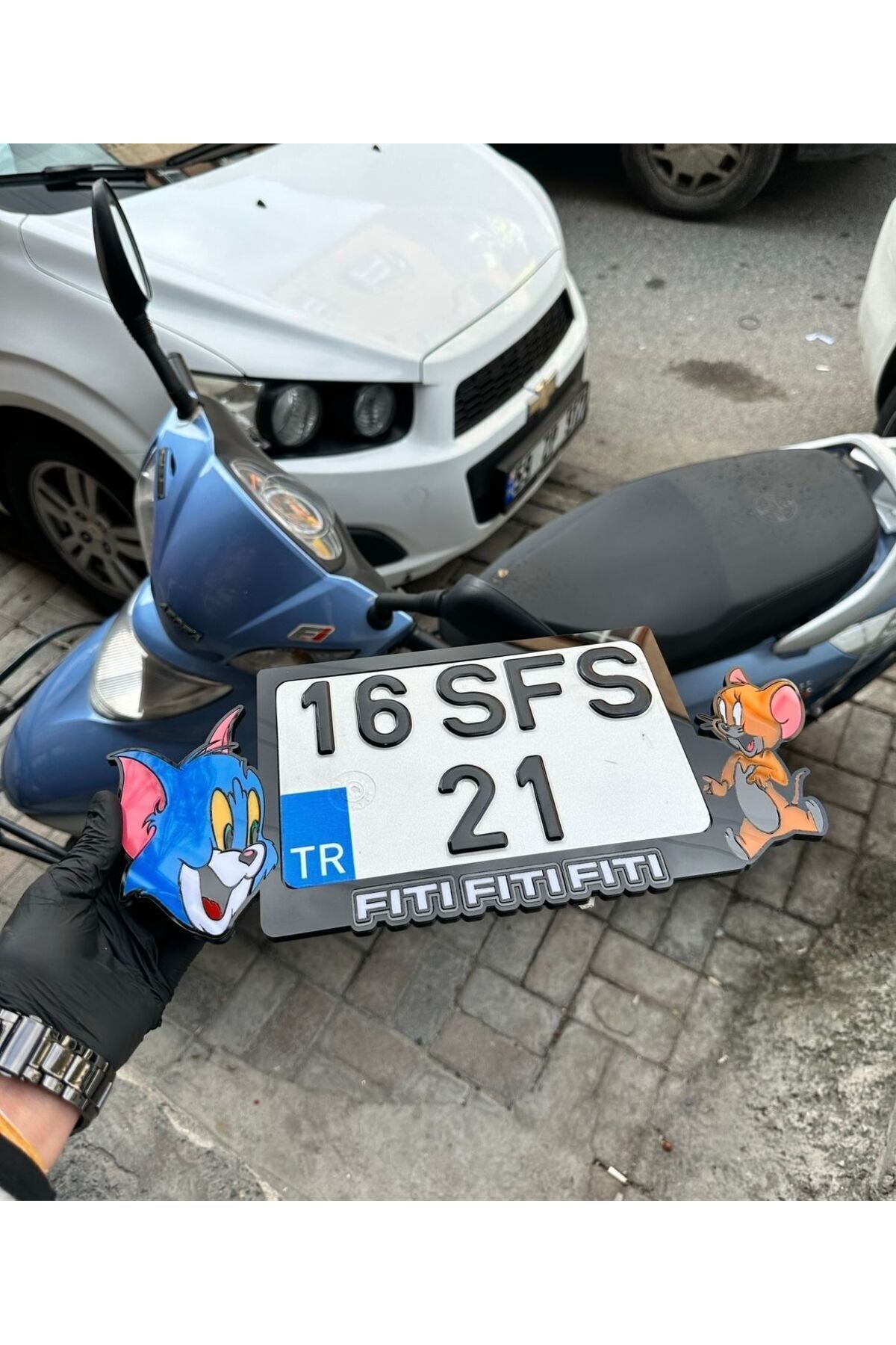 Motor Pleksi Plakalık ÖZEL TASARIM