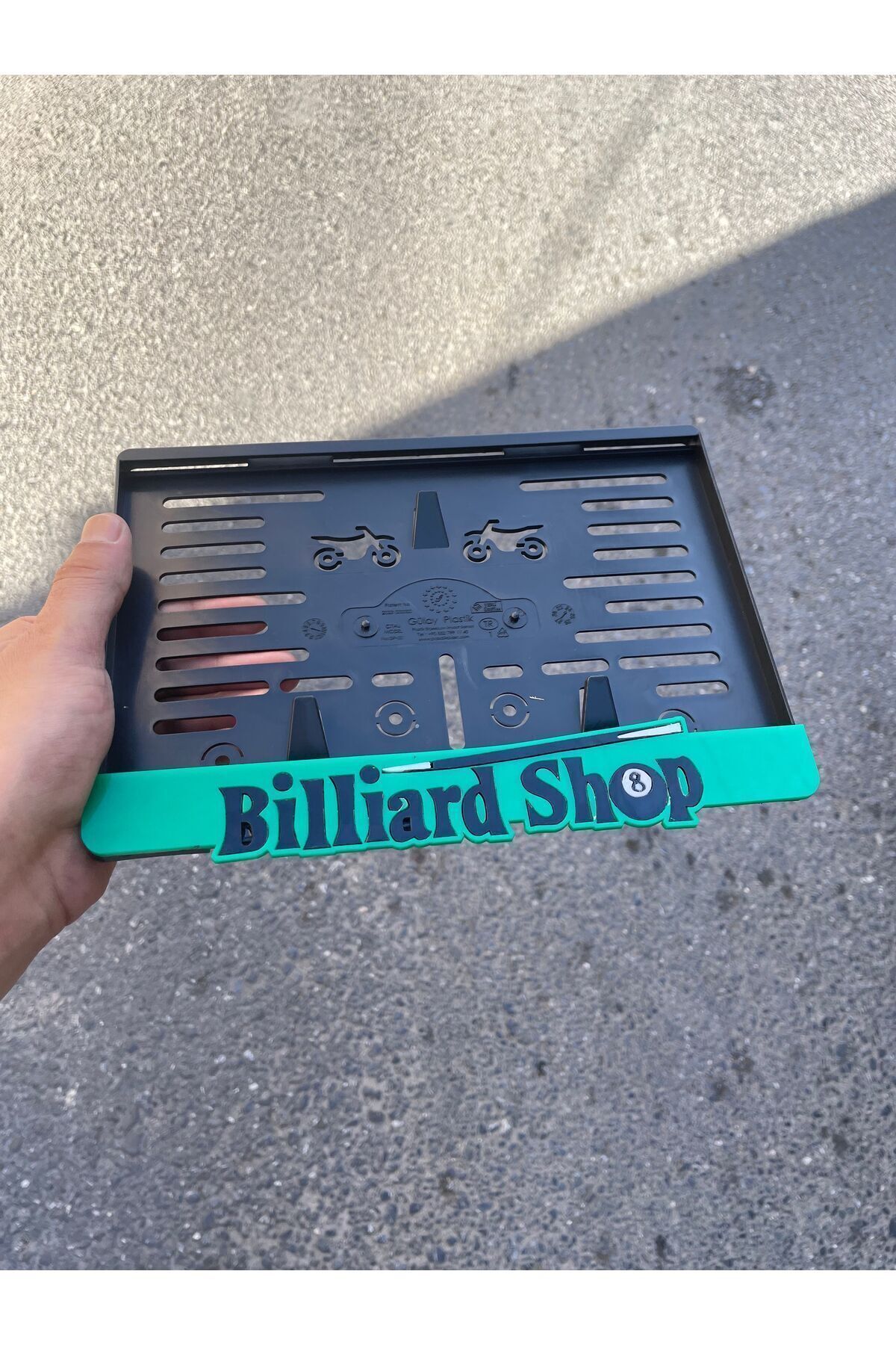 Motor Pleksi Plakalık