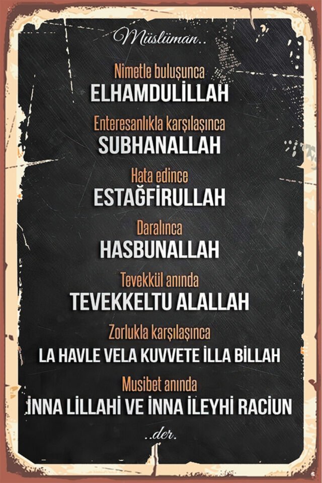 Dualar 3'lü Ahşap Poster Set (20x30cm)