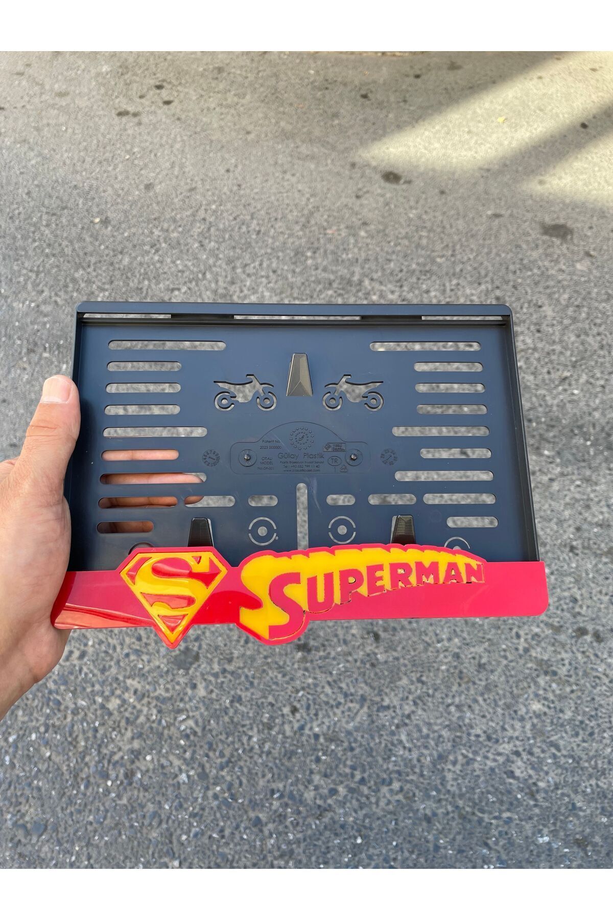 Motorsiklet Pleksi Plakalık