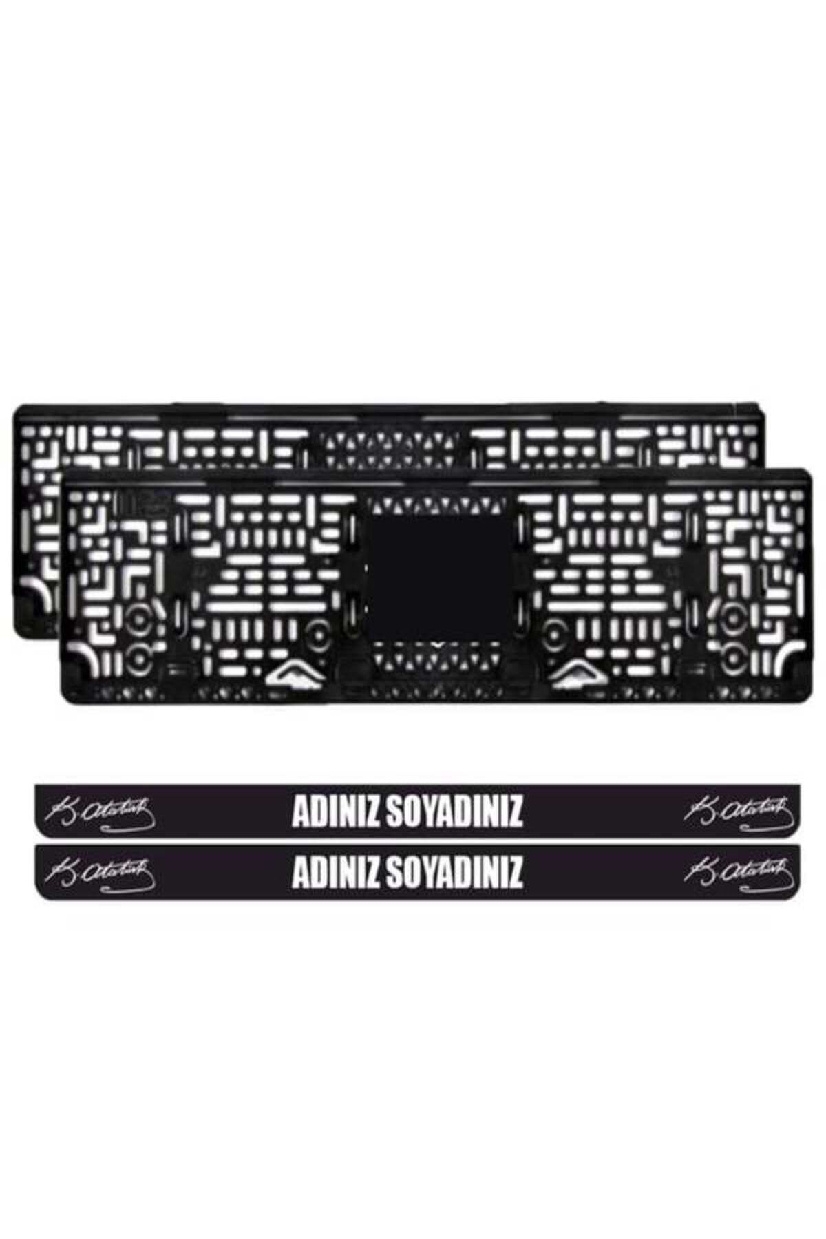 Atatürk İmzalı İsme Özel Pleksi Plakalık