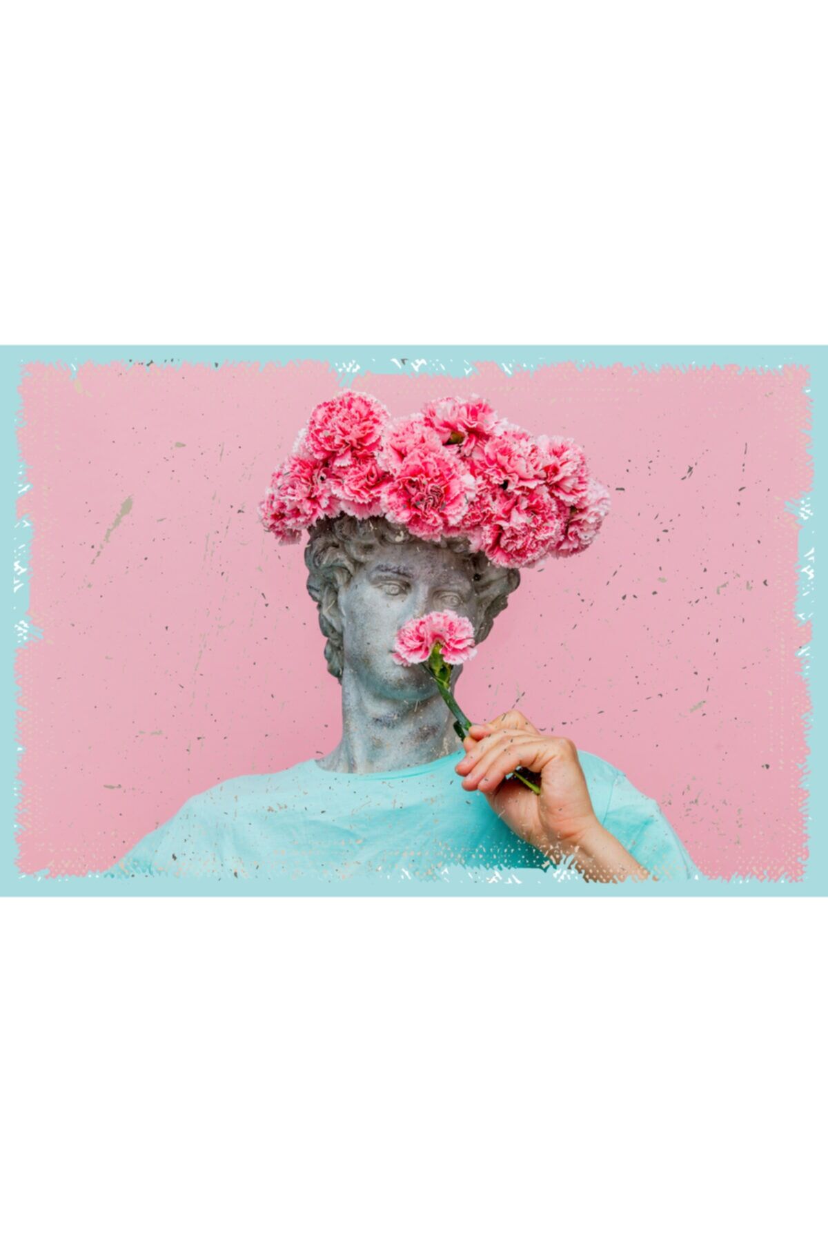 Heykel Tasarım Retro Ahşap Poster