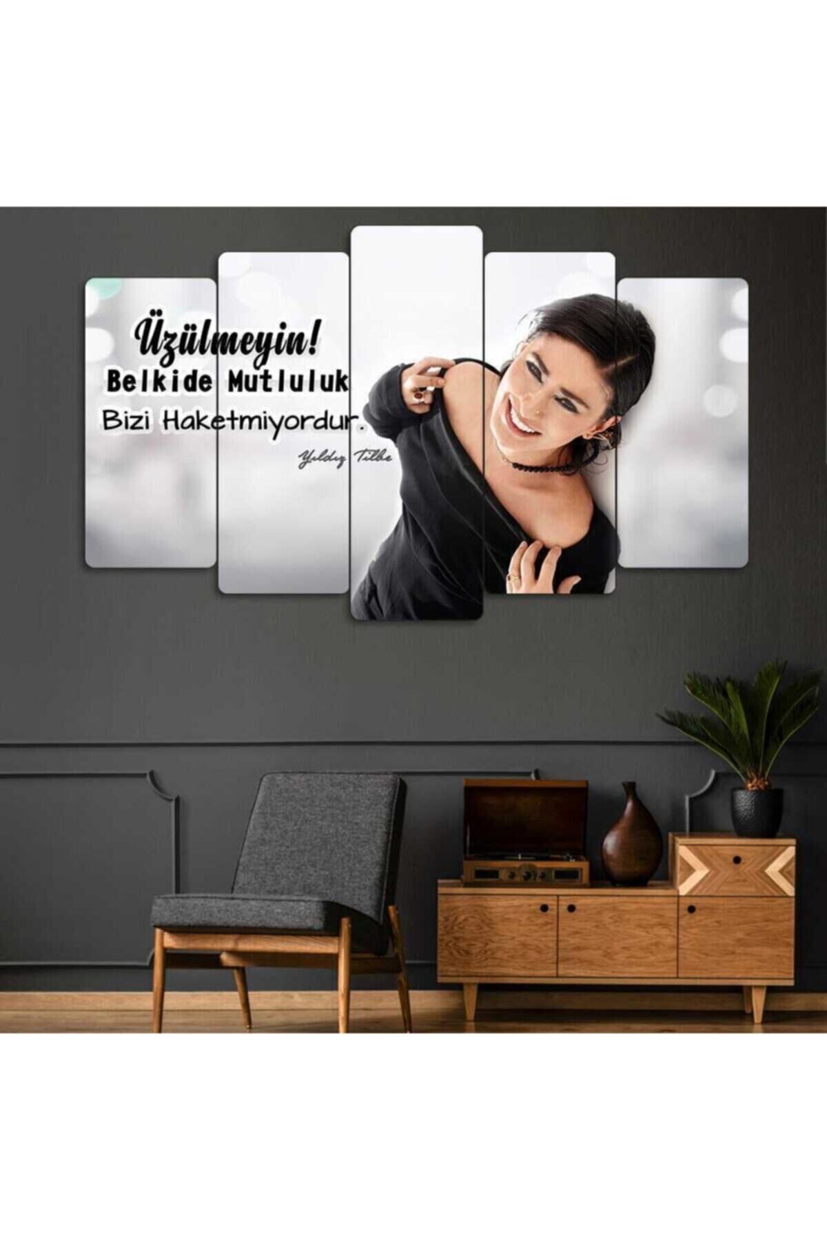 Yıldız Tilbe - 5 Parçalı Tablo