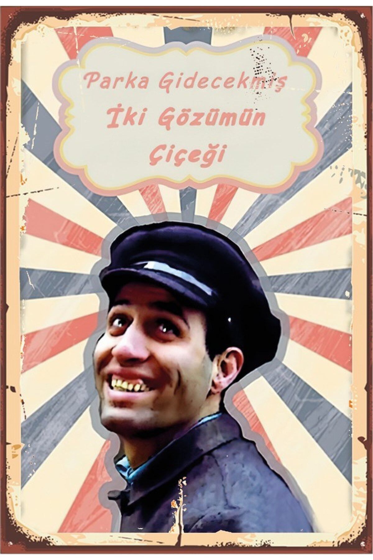Ahşap Retro Vintage Poster
