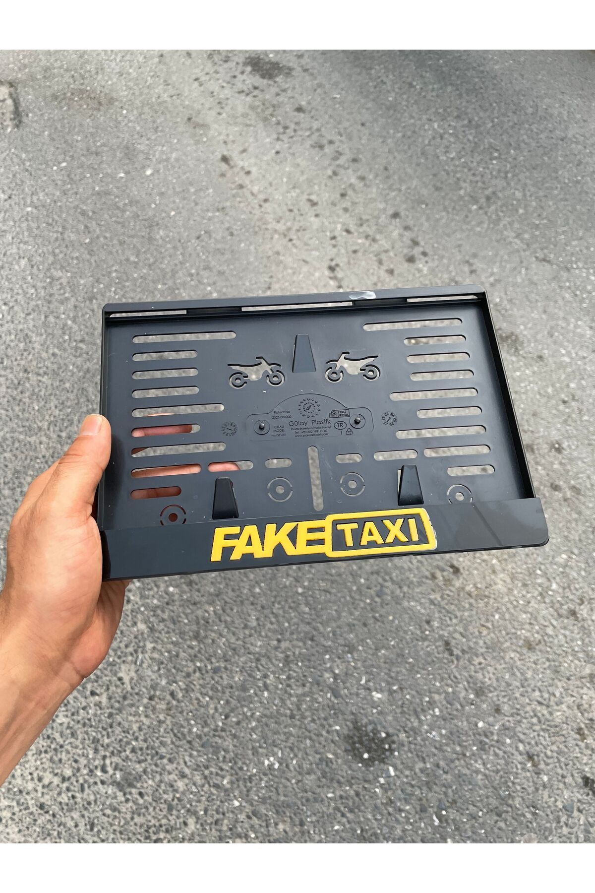Motor Pleksi Plakalık