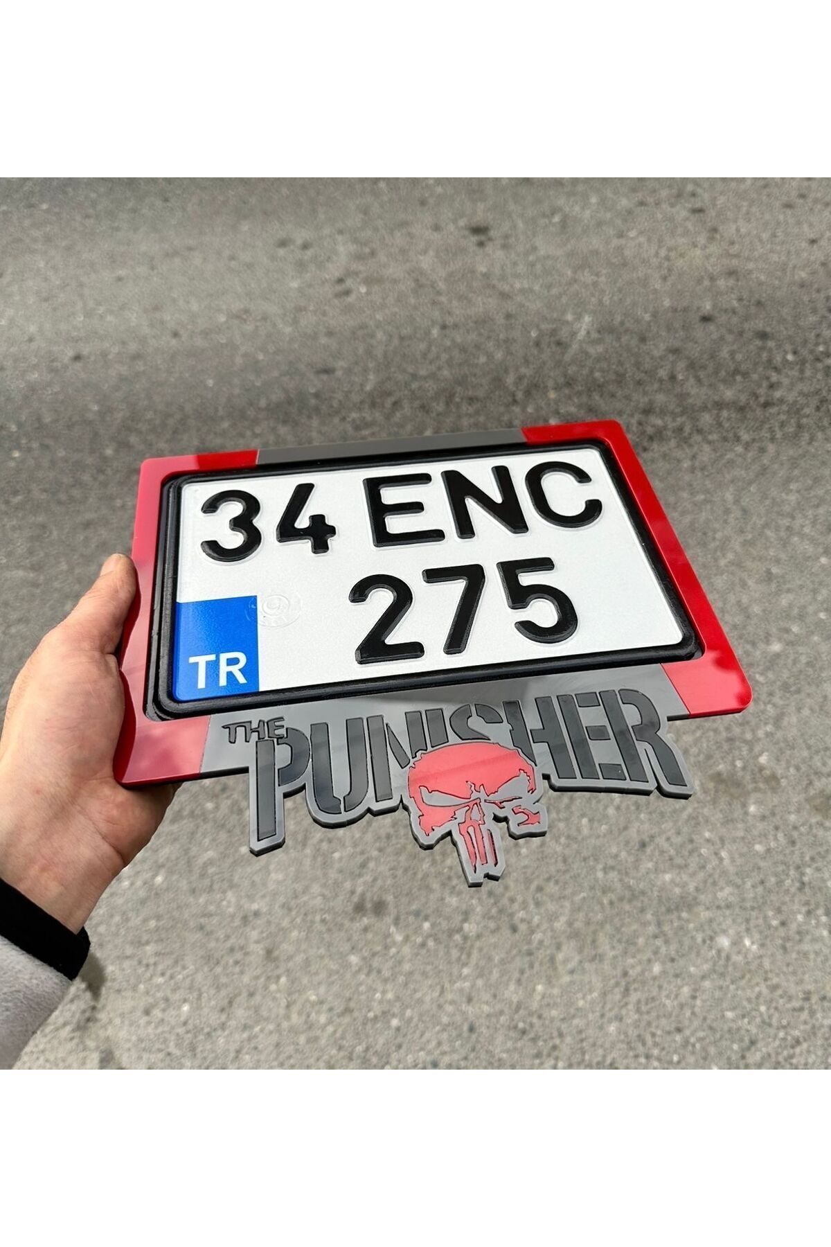 Motorsiklet Pleksi Plakalık Özel Tasarım