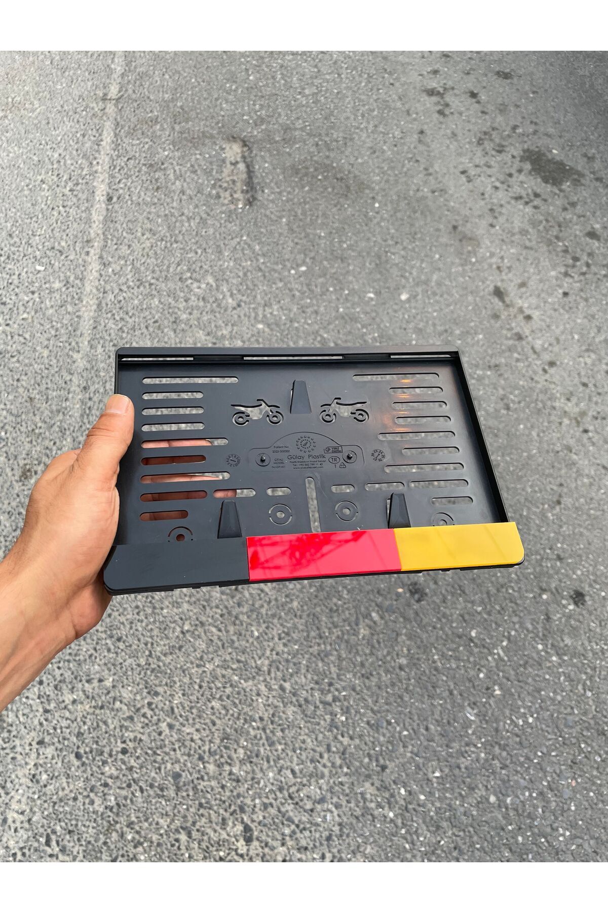 Motorsiklet Pleksi Plakalık