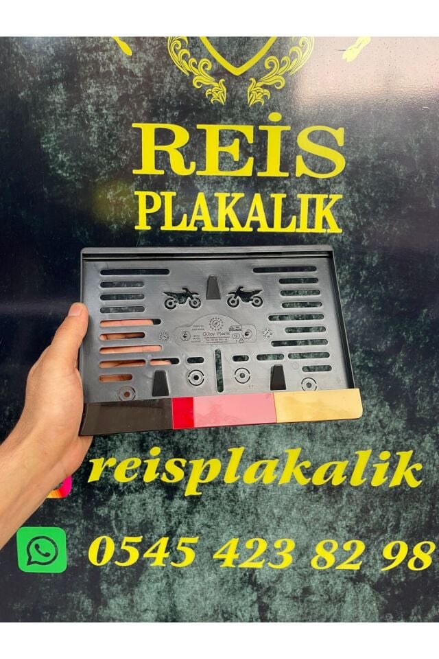 Motorsiklet Pleksi Plakalık