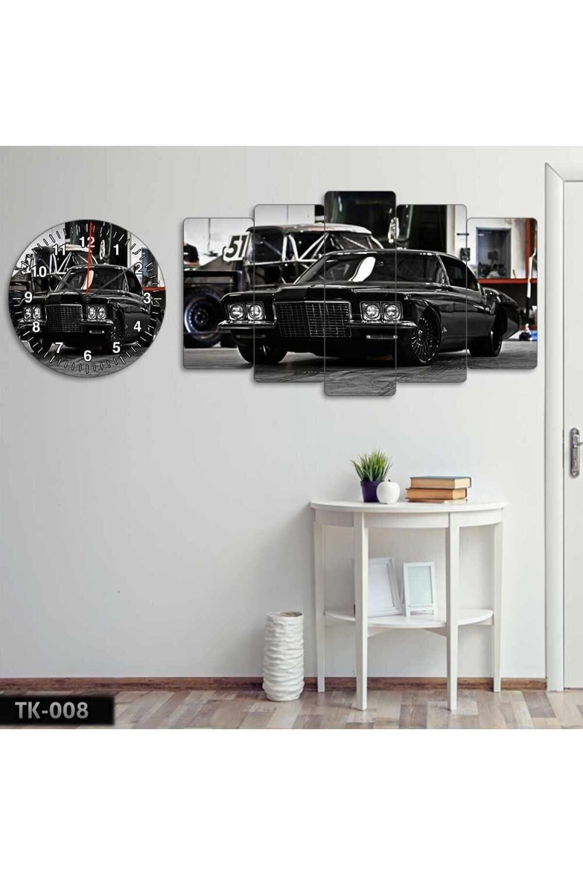 Klasik Araba, Kara Yılan - Tablo Saat Kombini