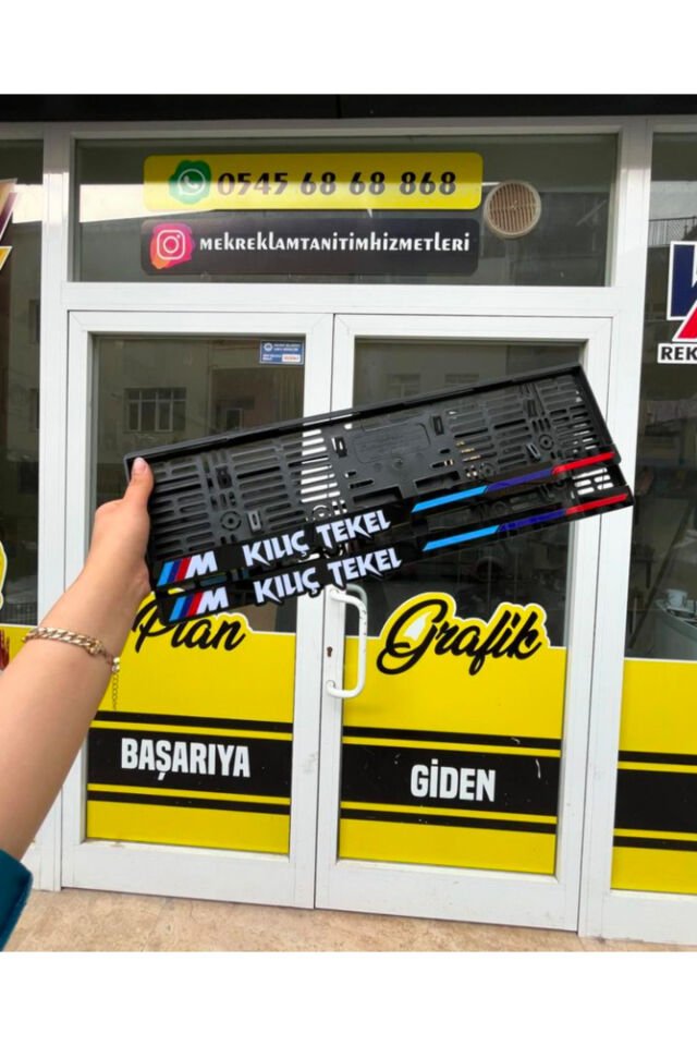 BMW M MODEL VAMPİRE PLAKALIK