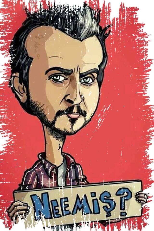 Retro Ahşap Duvar Posteri