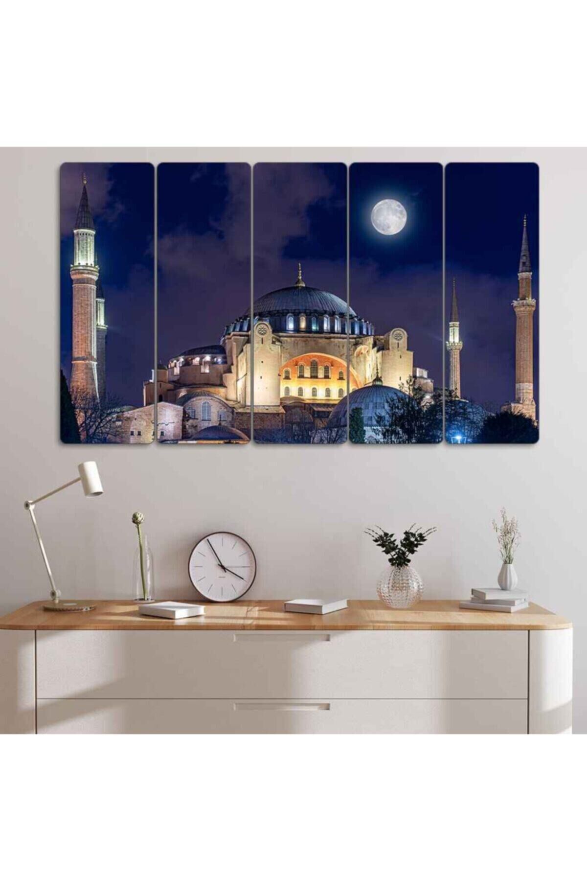 Ayasofya Camii - 5 Parçalı Tablo