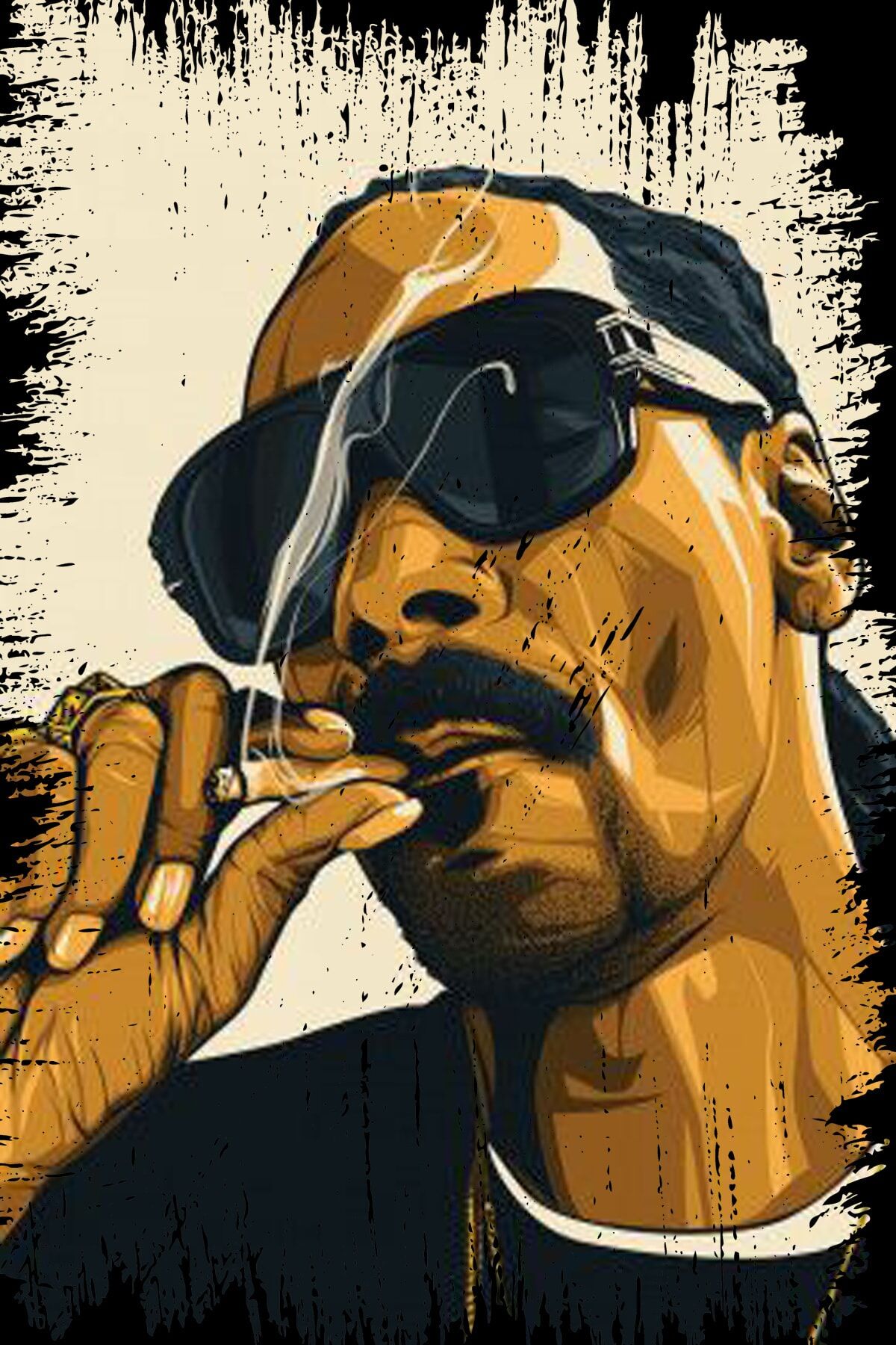 Retro Ahşap Duvar Posteri