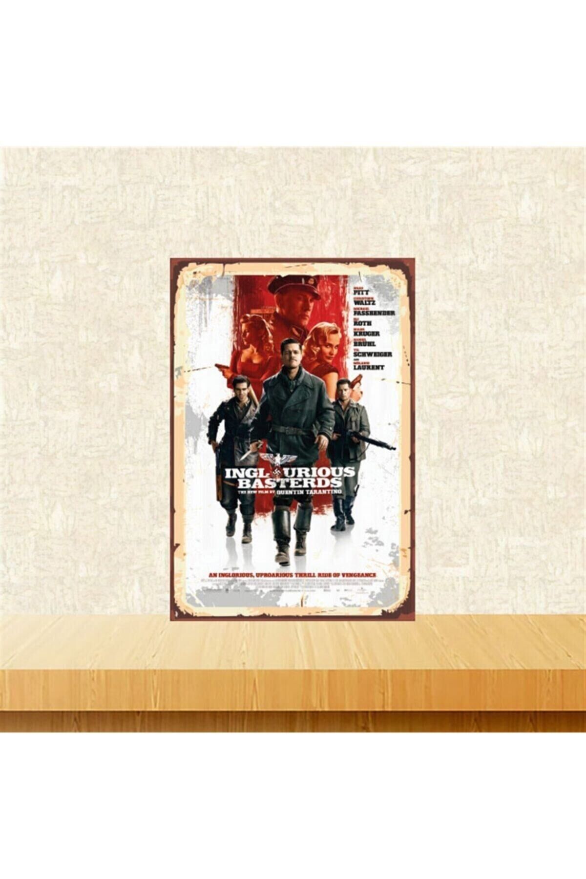 Soysuzlar Çetesi 20-30 Cm Retro Ahşap Tablo Tkfx5238