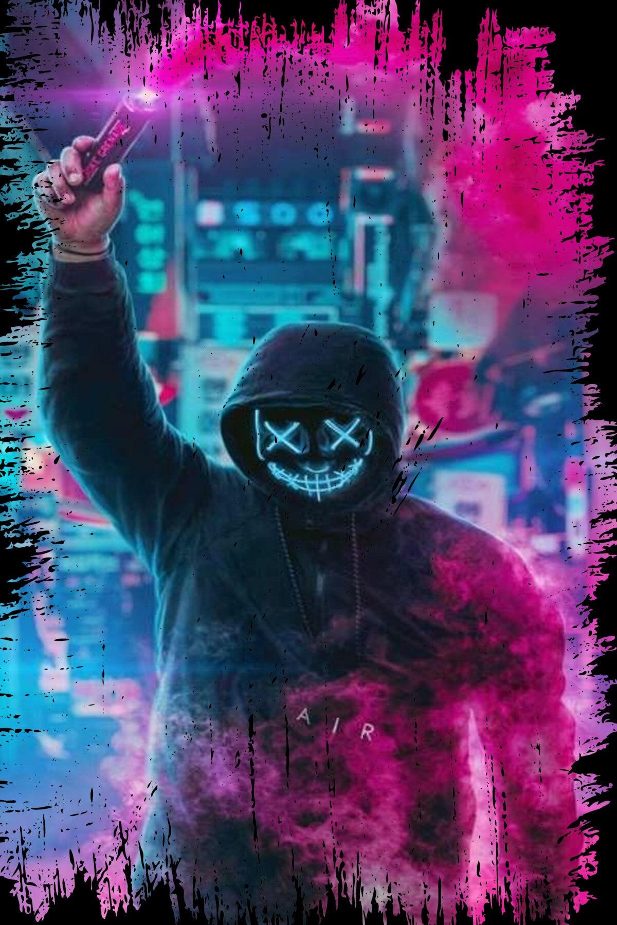 Retro Ahşap Duvar Posteri