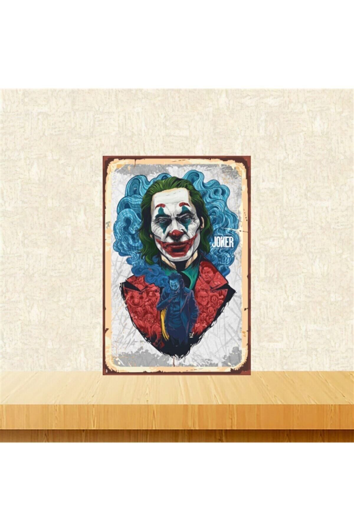 Içimdeki Joker 20-30 Cm Retro Ahşap Tablo Tkfx5115