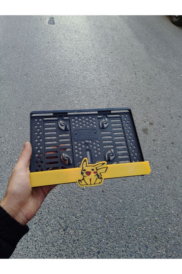 Motorsiklet Pleksi Plakalık