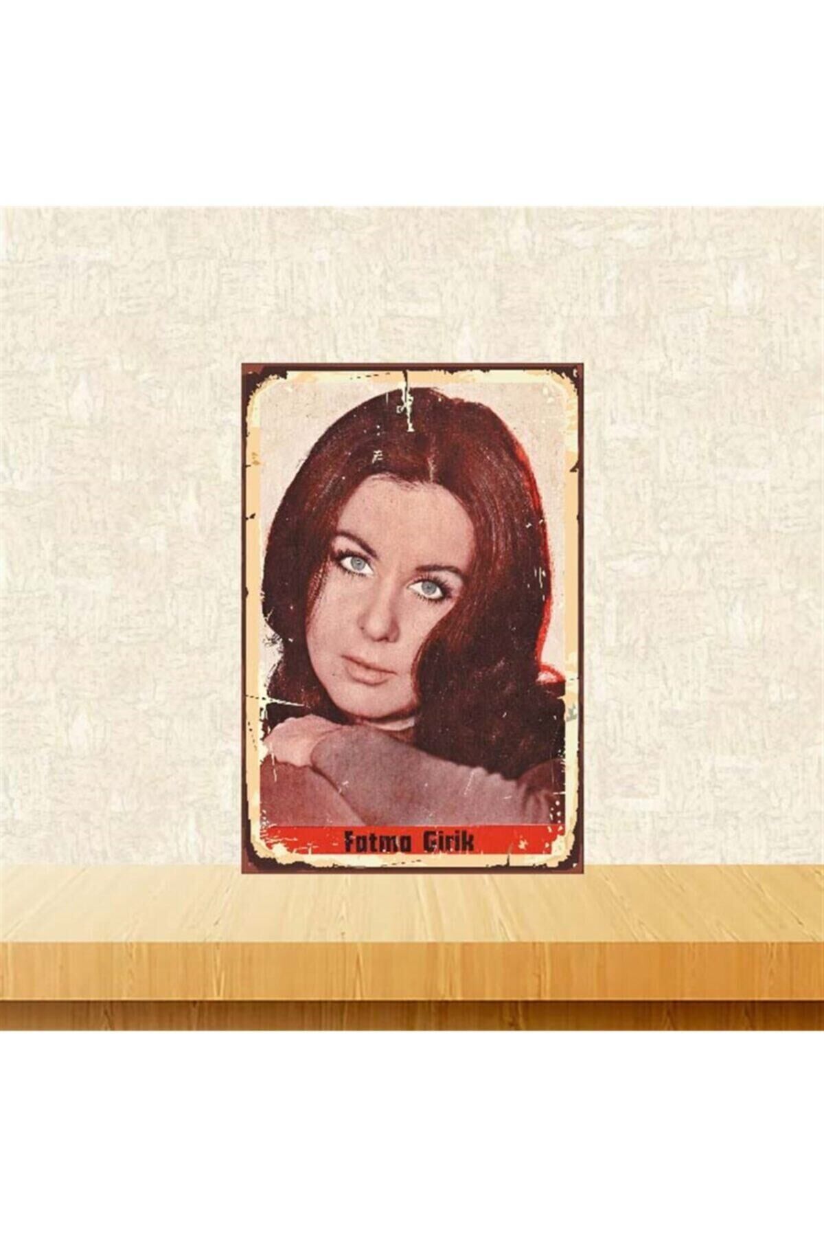 20x30cm Retro Ahşap Poster Tkfx3799