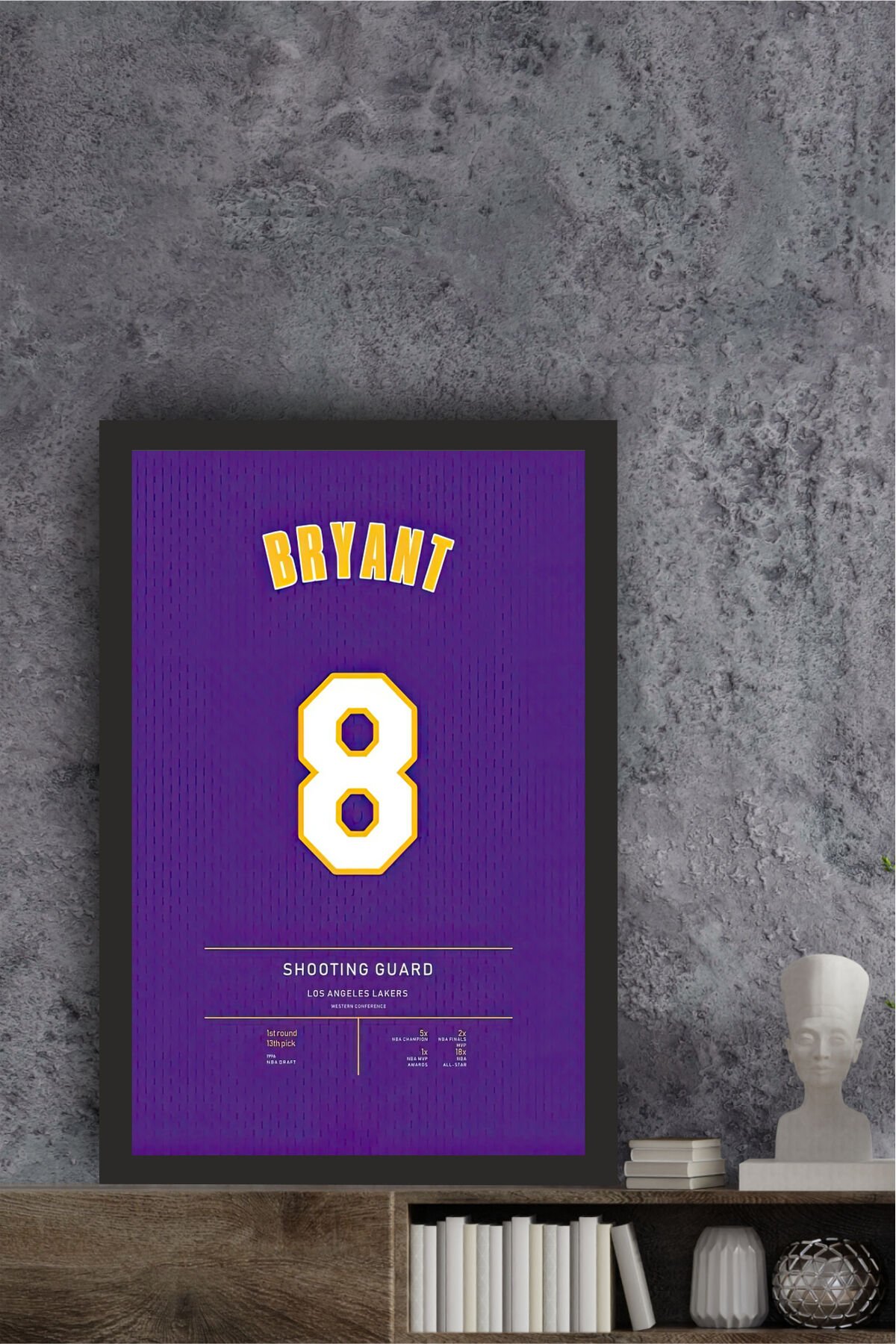 genç odası çerceve görünümlü mdf tablo