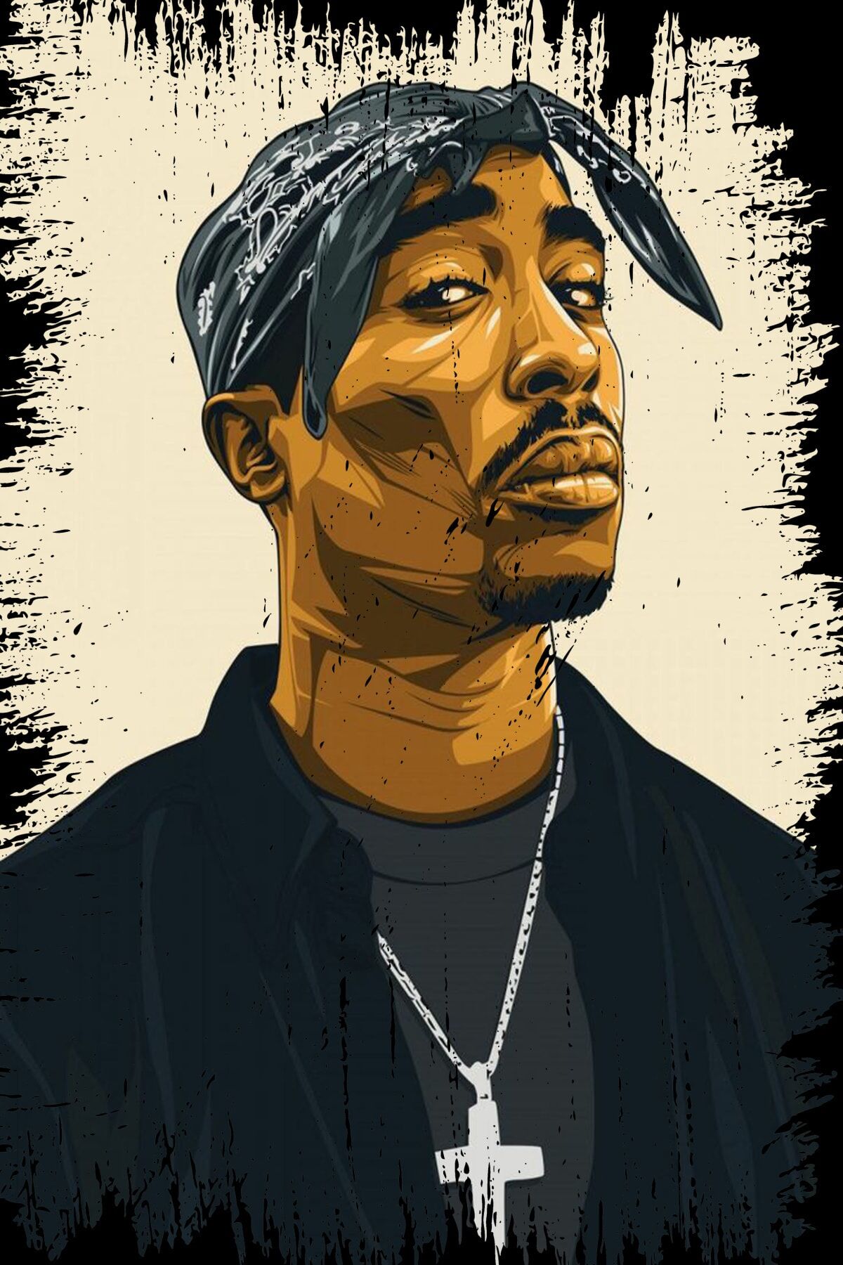 Retro Ahşap Duvar Posteri