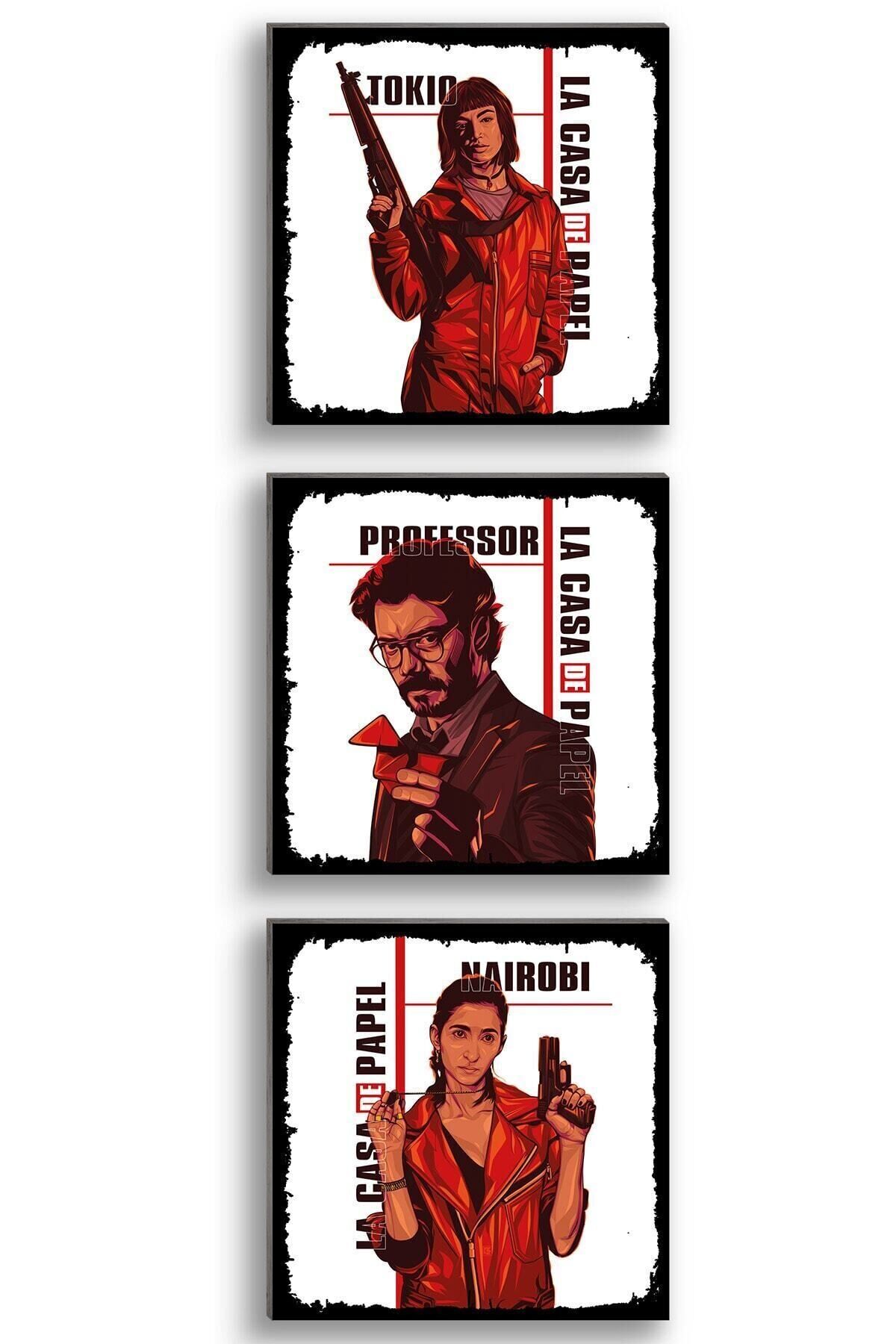 La Casa De Papel 3'lü Set