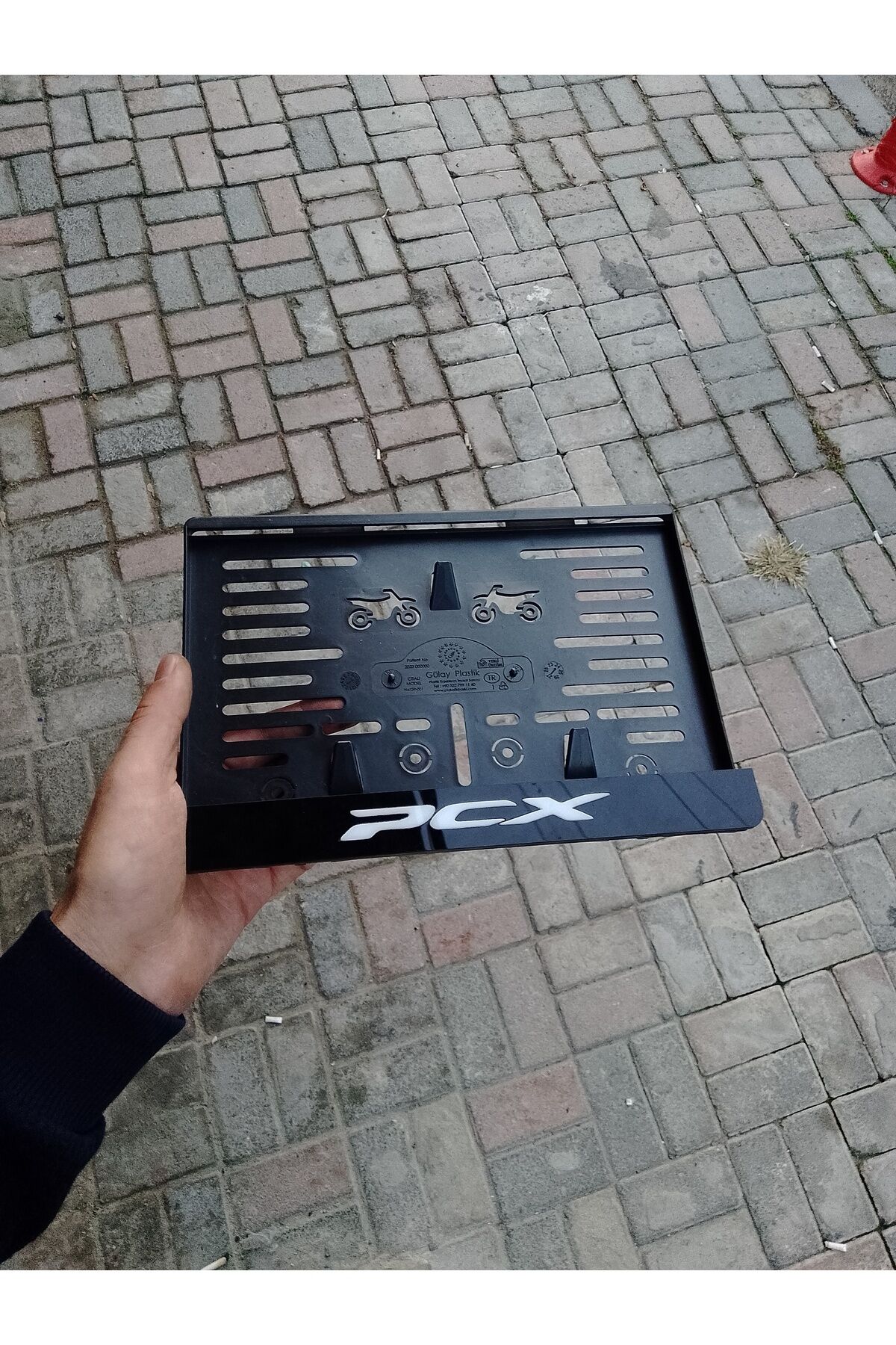 Motorsiklet Pleksi Plakalık