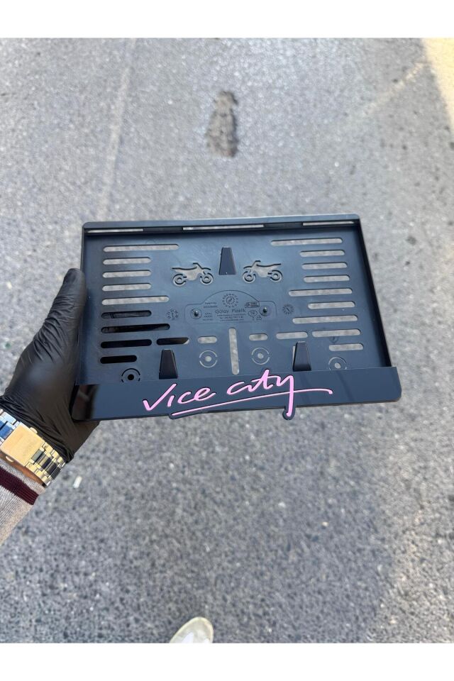 Motorsiklet Pleksi Plakalık