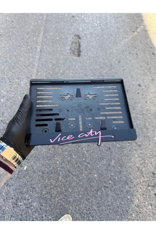 Motorsiklet Pleksi Plakalık