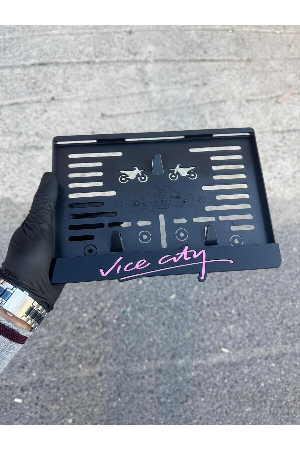 Motorsiklet Pleksi Plakalık