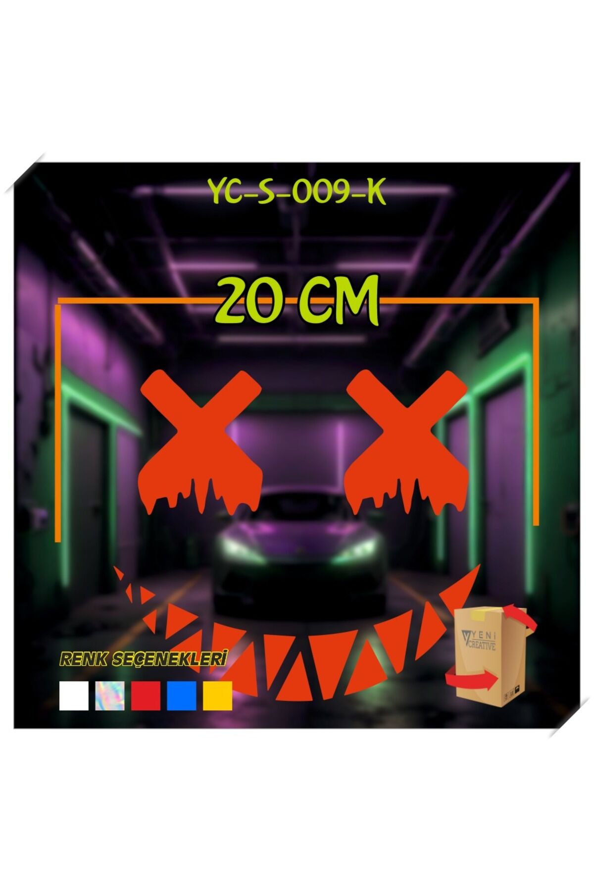 Araba, Motosiklet, Cam, Kapı, Kaporta, Sticker Etiket