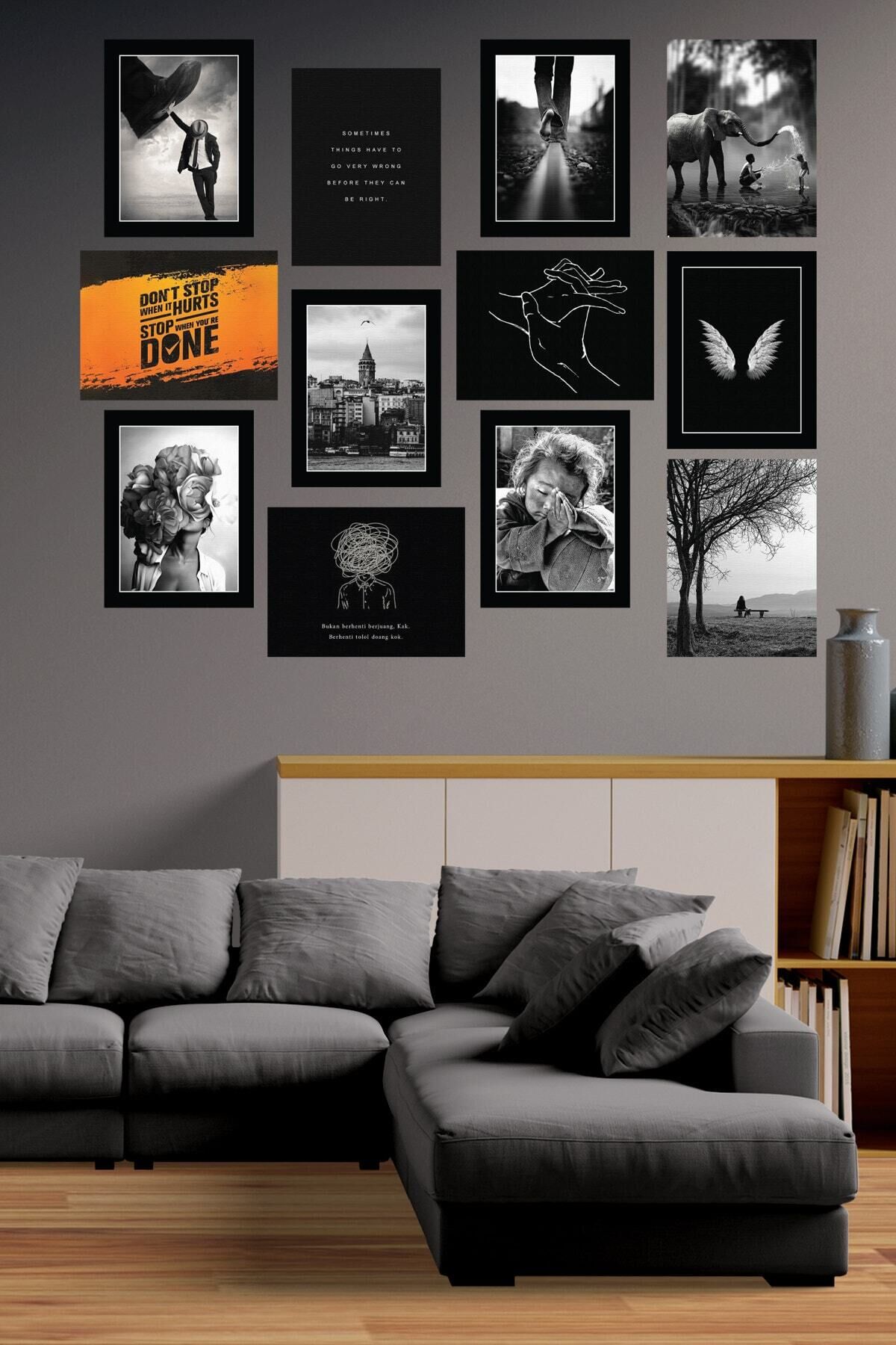 Modern Style 12 Parçalı Mdf Tablo Mck025