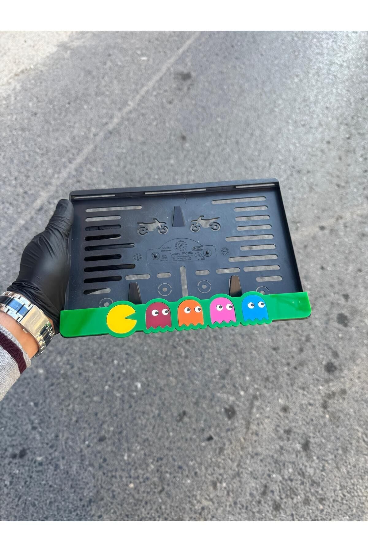 Motorsiklet Pleksi Plakalık