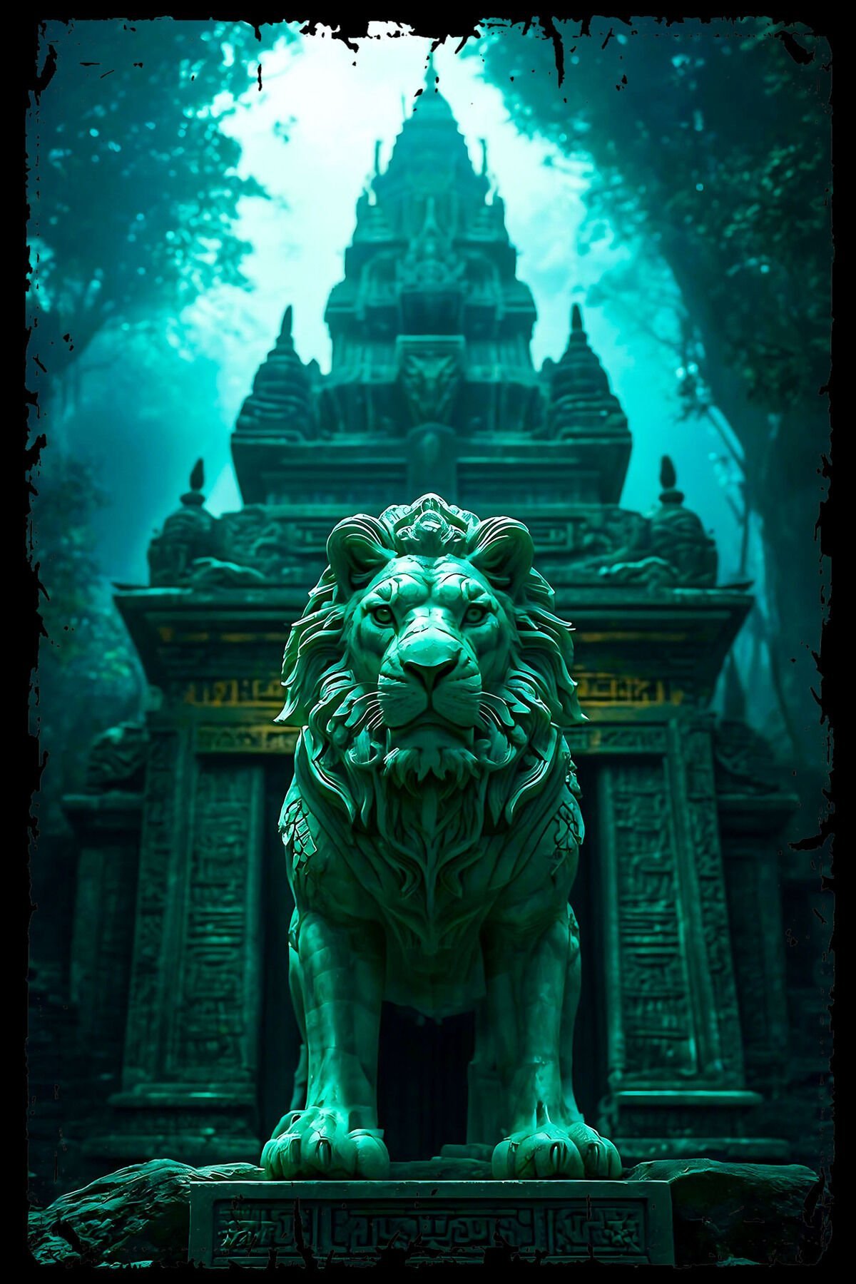 Cold As Ice Retro Ahşap Tablo Vintage Görselli Poster (20x30)