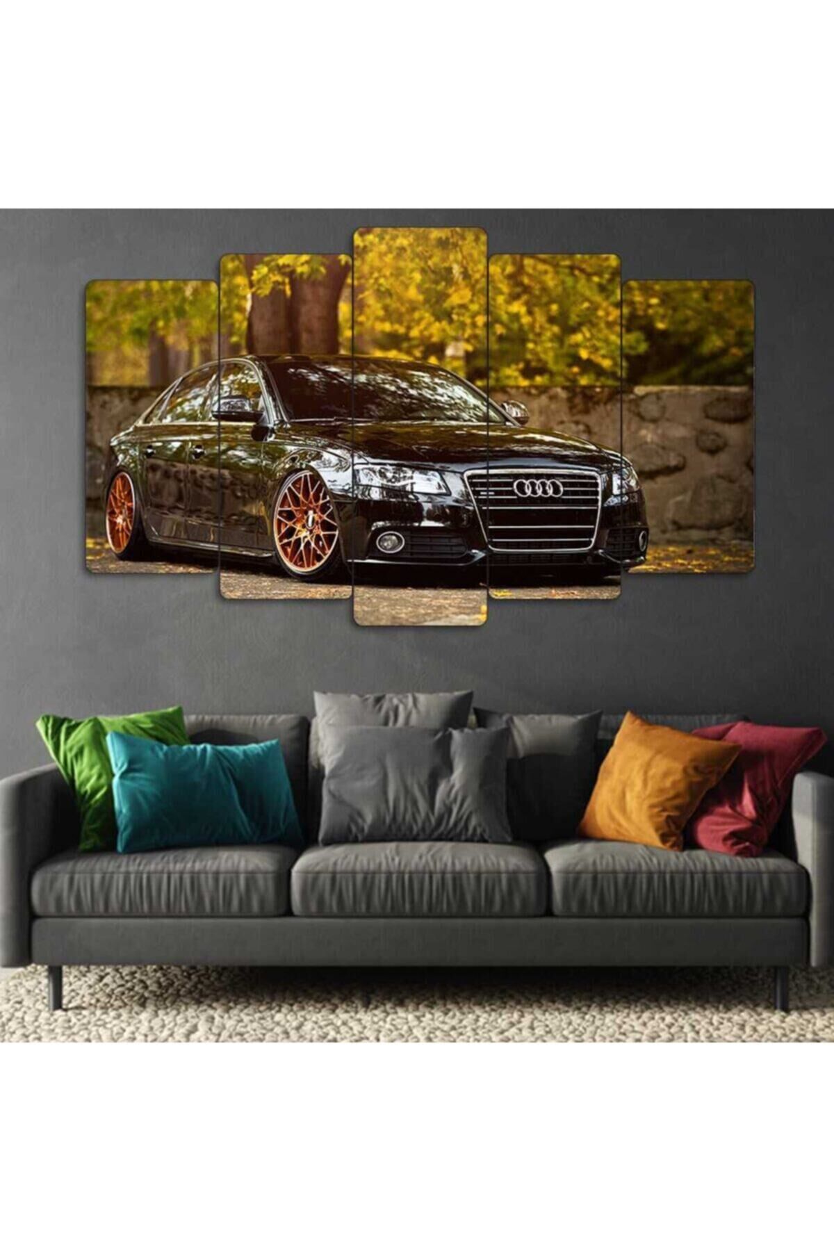 Audi - 5 Parçalı Tablo