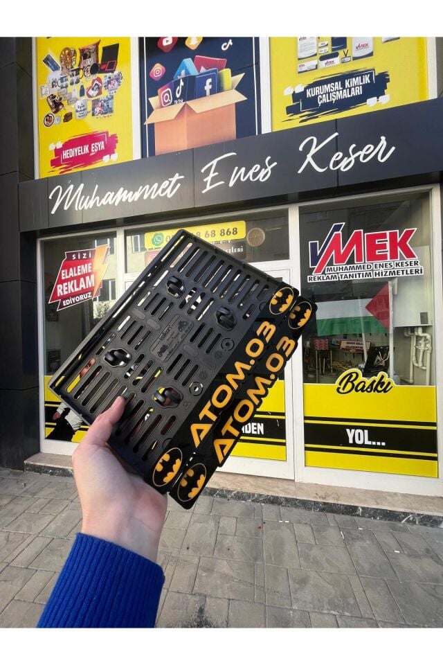 BATMAN MOTOR PLAKALIK