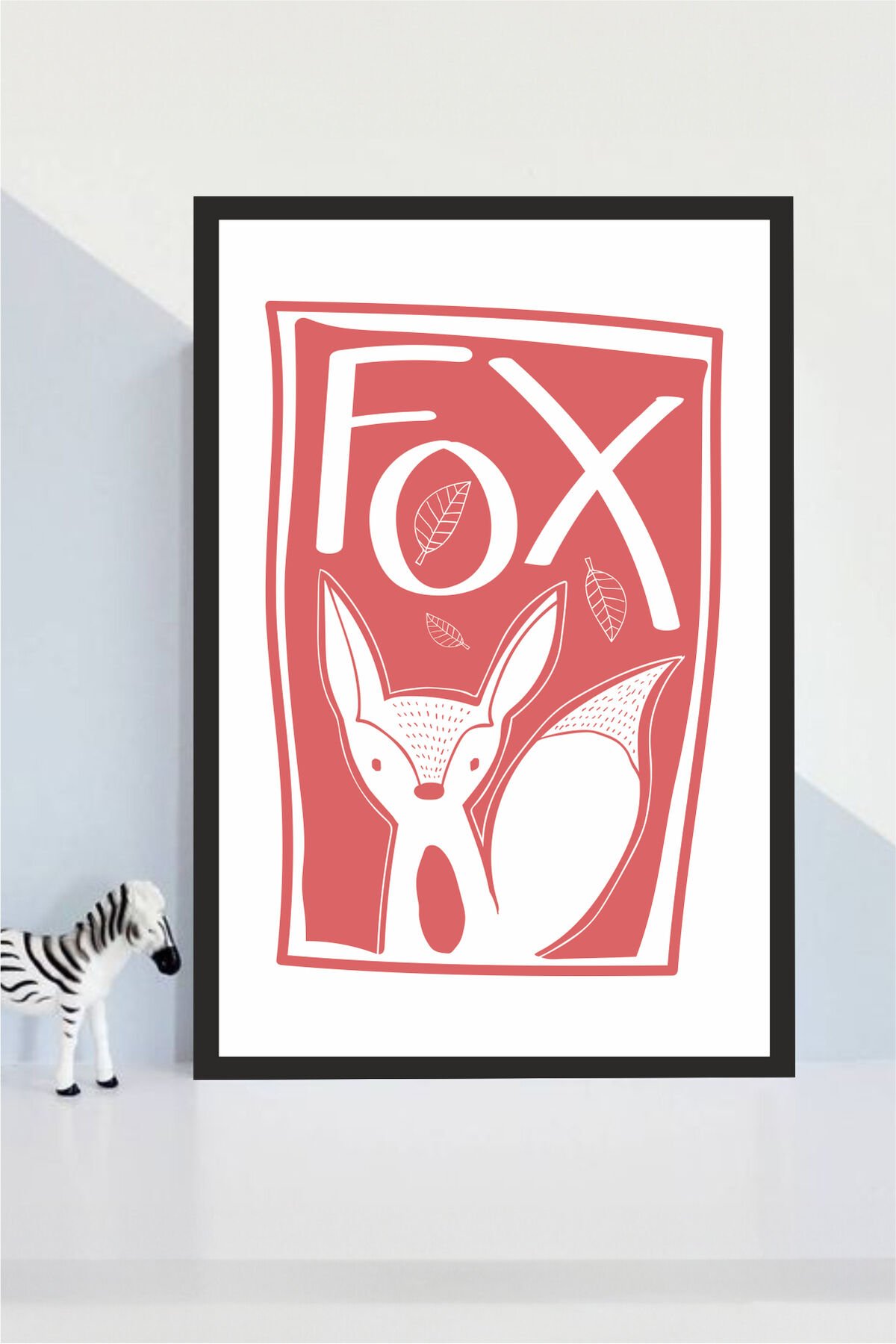 Çocuk Odası Tasarımlı Çerçeve Görünümlü Mdf Tablo