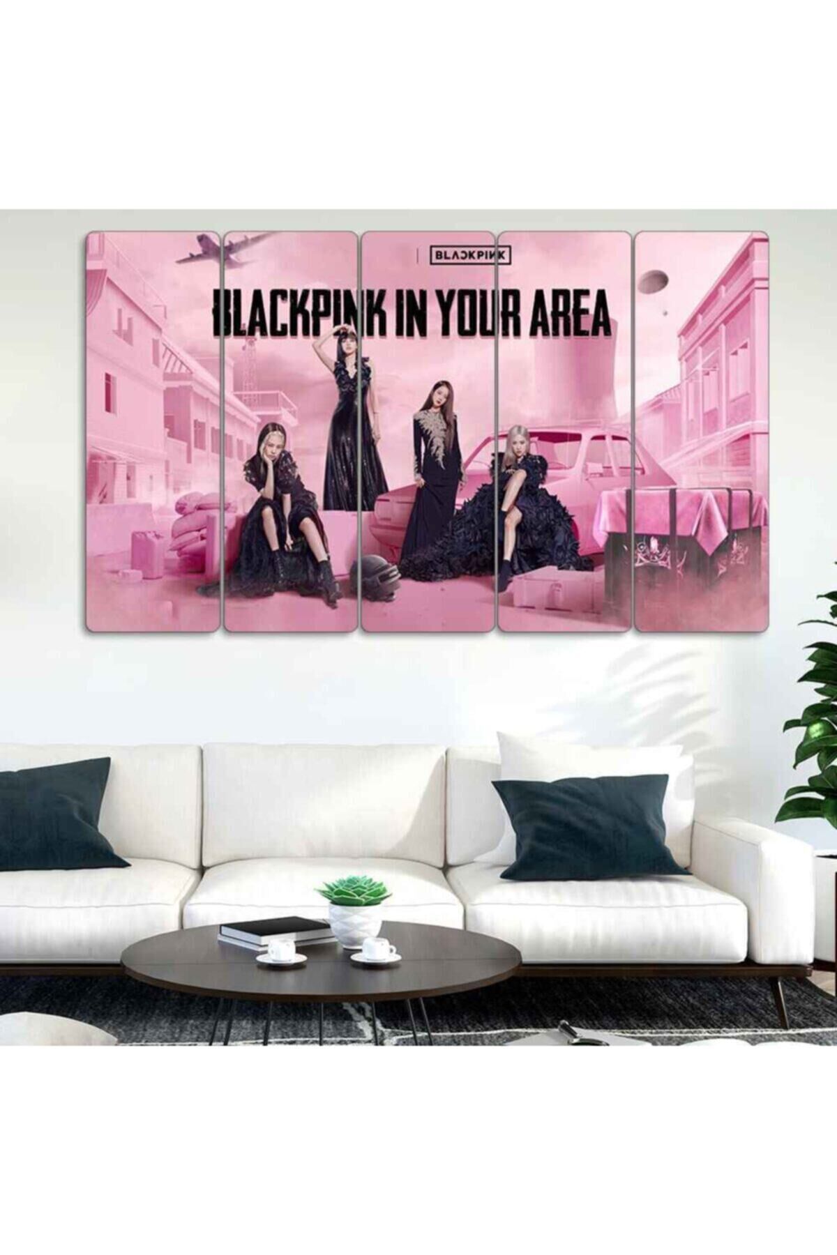 Blackpink, Kpop - 5 Parçalı Tablo