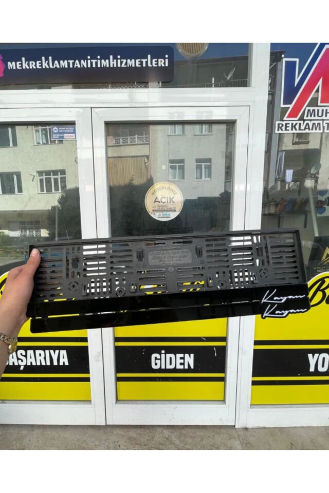 Sarkık İmza Model Plakalık
