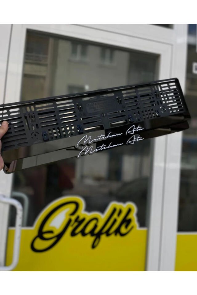 Sarkık İmza Model Plakalık