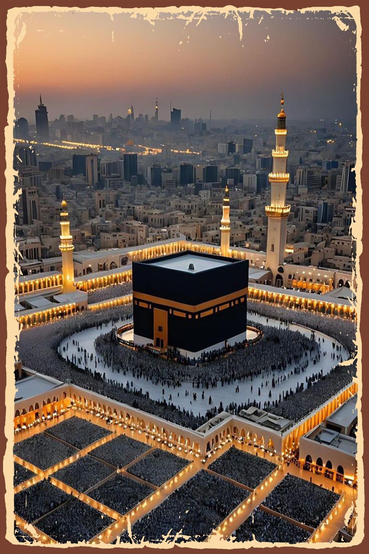 Kabe Retro Ahşap Poster Tablo ( 20x30 MDF UV BASKI )