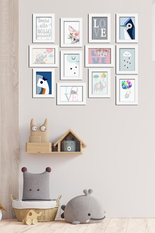 Modern Style 12 Parçalı Mdf Tablo Mck060