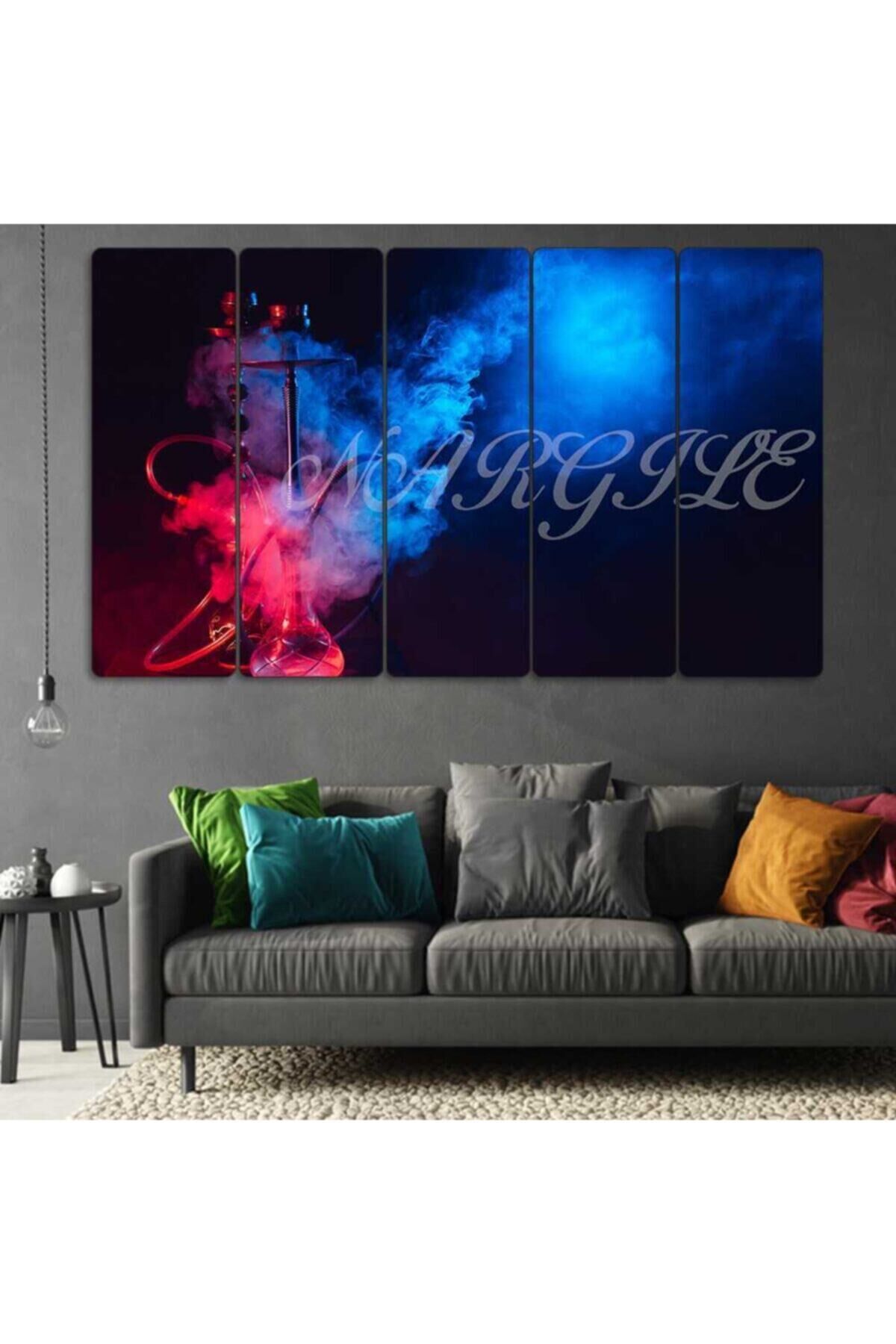 Nargile - 5 Parçalı Tablo
