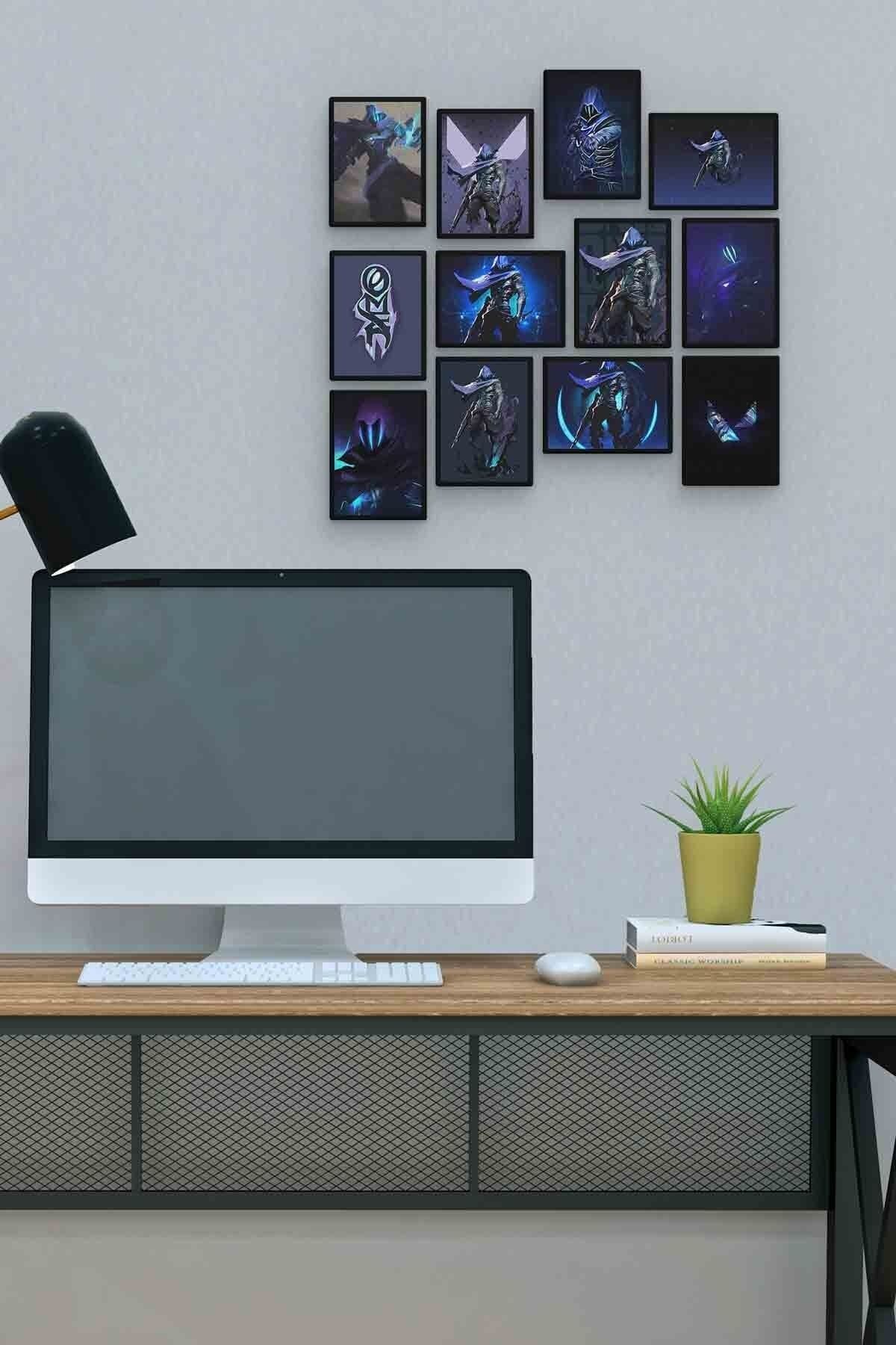 Omen 12 Parça Mdf (ahşap) Tablo Ofis Boyu