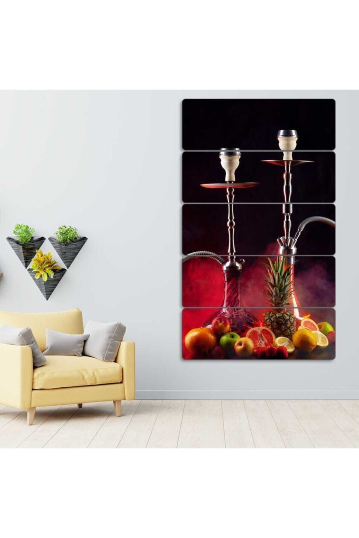 Nargile - 5 Parçalı Tablo