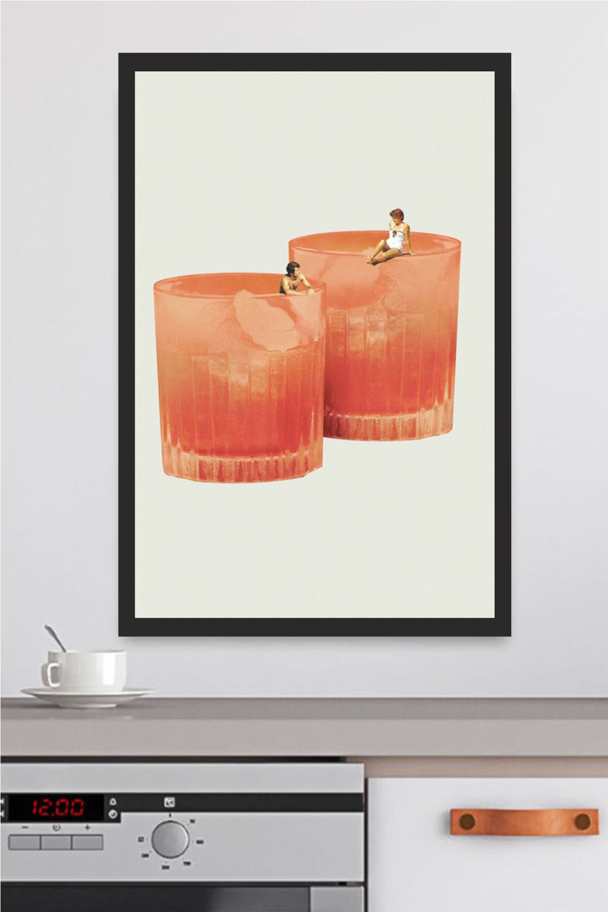 mutfak tasarımlı Çerçeve Görünümlü Mdf Tablo