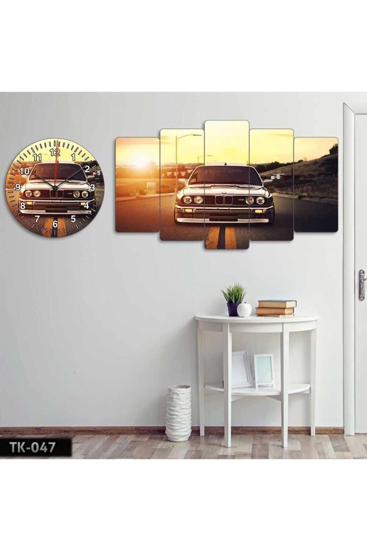 Bmw Günbatımı - Tablo Saat Kombini