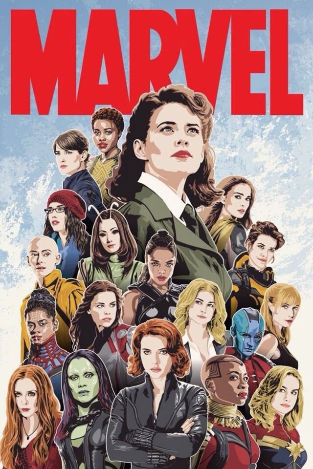 Marvel 3 lü poster set