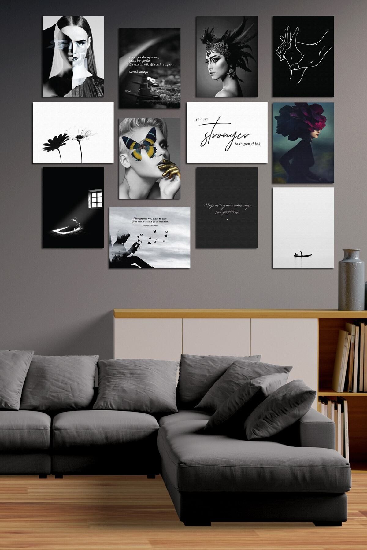 Modern Style 12 Parçalı Mdf Tablo Mck021